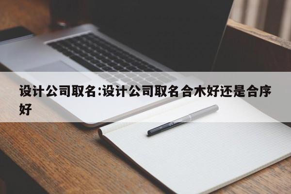 设计公司取名:设计公司取名合木好还是合序好